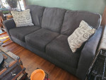 Sleeper sofa charcoal gray