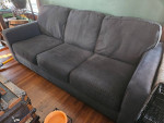 Sleeper sofa charcoal gray