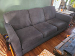 Sleeper sofa charcoal gray