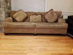 Paiseley fabric sofa