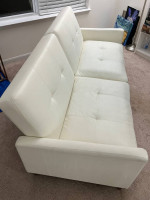 Cream Colored Futon Sofa for Sale
