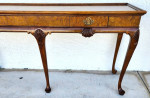 Queen Anne Console Sofa Table by Baker Furniture