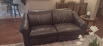 Leather Reclining sofa