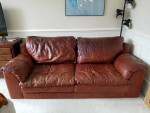 Leather sofa