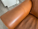 SOLD - Leather Sofa & Loveseat Set