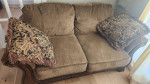 Sofa and loveseat combo plus free coffee table