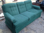 Petite Sofa from Norwalk Furniture - Green 3-Seat Couch
