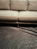 West Elm mid century mcm sofa
