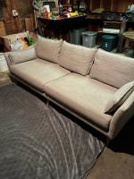 West Elm mid century mcm sofa