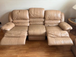 Reclining Leather Sofa & Loveseat
