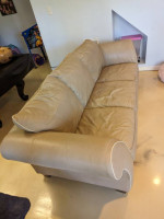 Super comfy leather couch / sofa