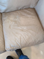 Super comfy leather couch / sofa