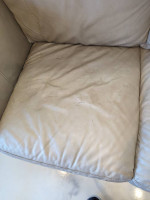 Super comfy leather couch / sofa