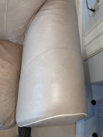 Super comfy leather couch / sofa