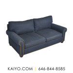Pottery Barn Nailhead Two Cushion Sofa (Was 2200)