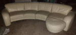 W. Schillig German 3-Piece Leather Sectional Sofa