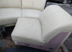 W. Schillig German 3-Piece Leather Sectional Sofa