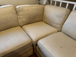 5-seat Sectional Sofa Beige Belfort