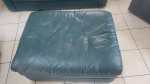 Leather Sofa green color