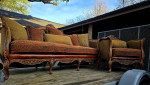 Sofa and matching chair