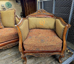 Sofa and matching chair