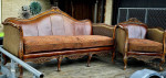 Sofa and matching chair