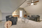 Thomasville Green Leather Sofa and Chair