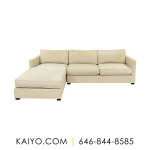 Gus Modern Chaise Sectional Sofa (Was 3500)