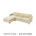 Gus Modern Chaise Sectional Sofa (Was 3500)