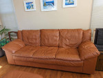 Top Grain Leather Sofa and Chairs+Ottoman (from Macys)