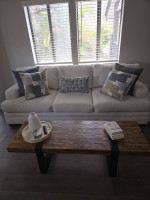 Charlton Street Sofa || White couch !! White sofa