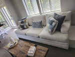 Charlton Street Sofa || White couch !! White sofa