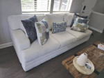 Charlton Street Sofa || White couch !! White sofa
