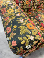 Antique Floral Embroidered Sofa