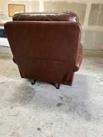 Leather Recliner Sofa with USB Port