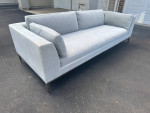 $9k Restoration Hardware Italia Taper 7FT Sofa - delivery available