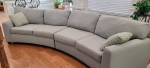 long arced couch/sofa
