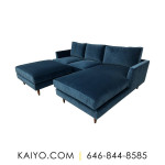 BenchMade Modern Crowd Pleaser Sofa With Chaise and Ottoman (Was 8817)