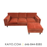BenchMade Modern Skinny Fat Sofa and Ottoman (Was 6621)