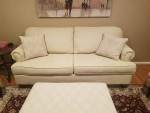 2 piece Sofa and Ottoman