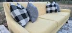 MCM Joybird Sofa - Yellow (DELIVERY AVAILABLE)