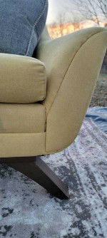 MCM Joybird Sofa - Yellow (DELIVERY AVAILABLE)
