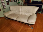 leather sofa and loveseat