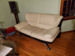 leather sofa and loveseat
