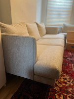 Beautiful l Article Sofas — Two available! Burrard in Sea Salt