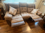 Reclining sofa and chair