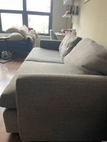 Crate & Barrel Lounge 83" sofa