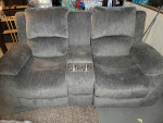 Chelsea reclining Loveseat Sofa – Grey