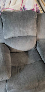 Chelsea reclining Loveseat Sofa – Grey