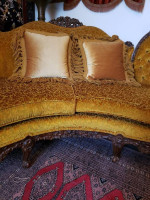 Fabulously Carved One-Of-A-Kind Antique Sofa